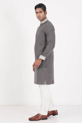 Men's Premium Panjabi (Grey)